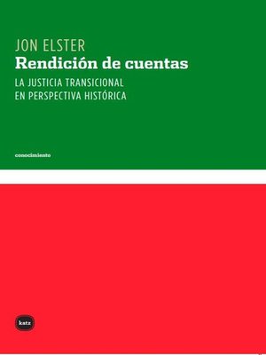 cover image of Rendición de cuentas